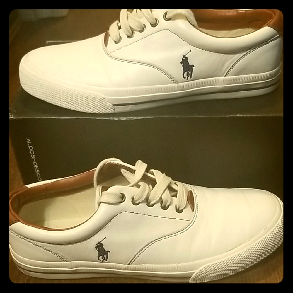 Leather Polo by Ralph Lauren